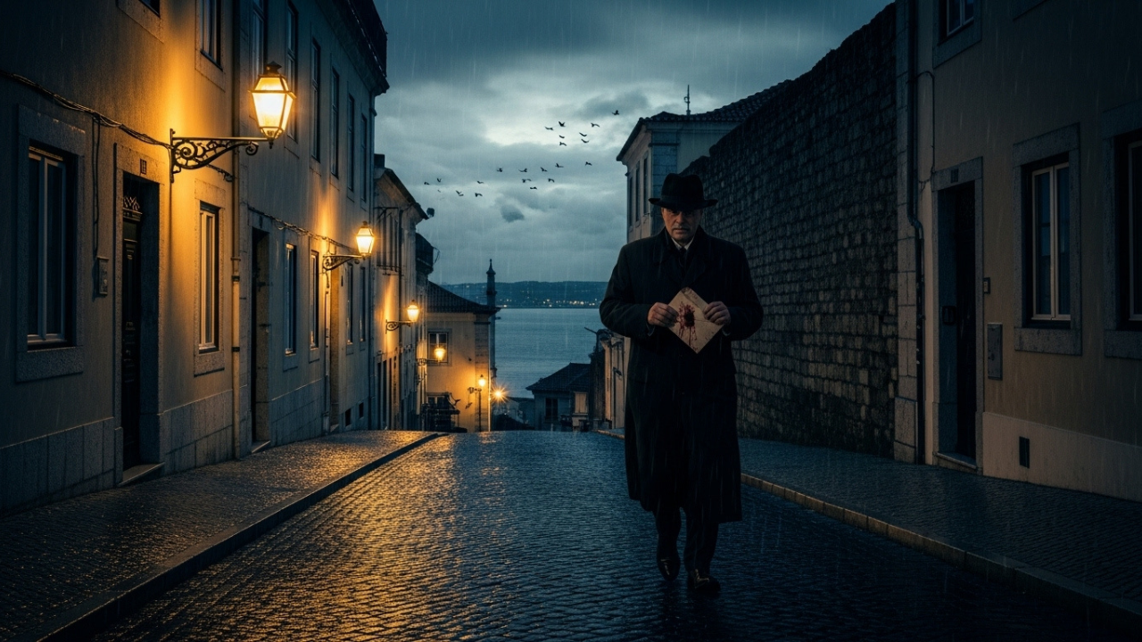 Romance de suspense sombrio com mistério e perigo intrincados