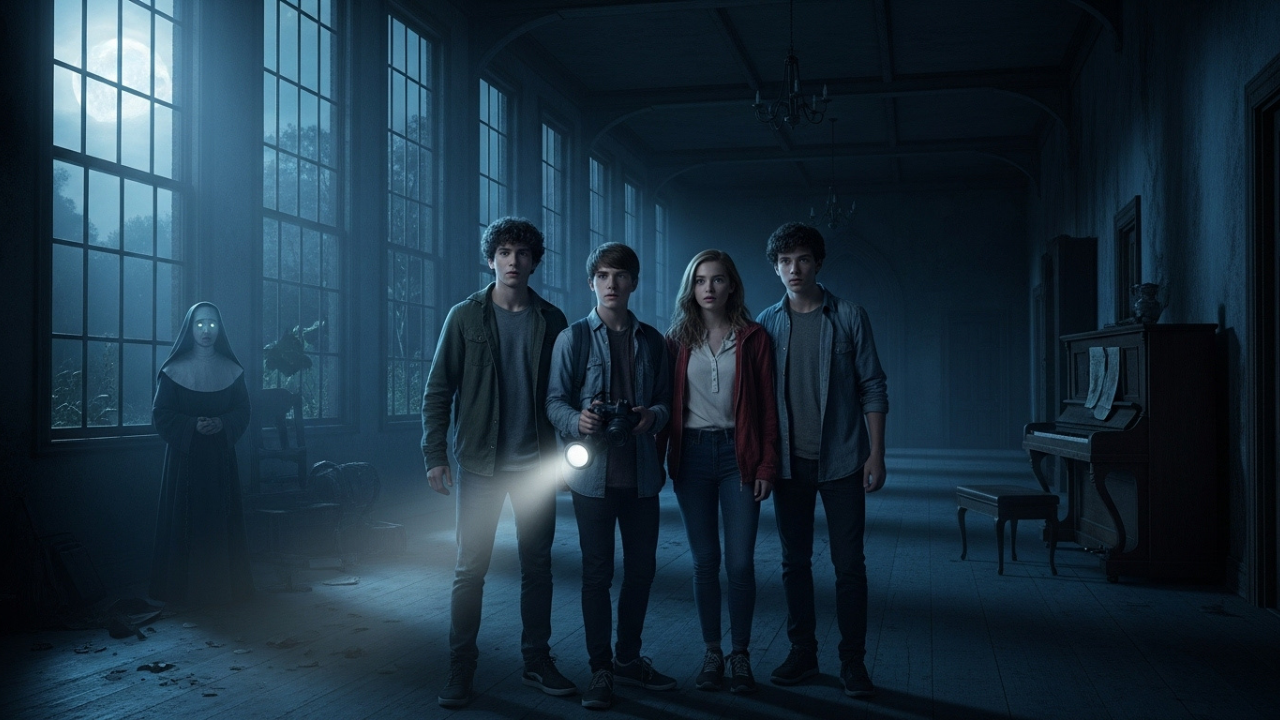 História sobrenatural sobre fantasmas na escola